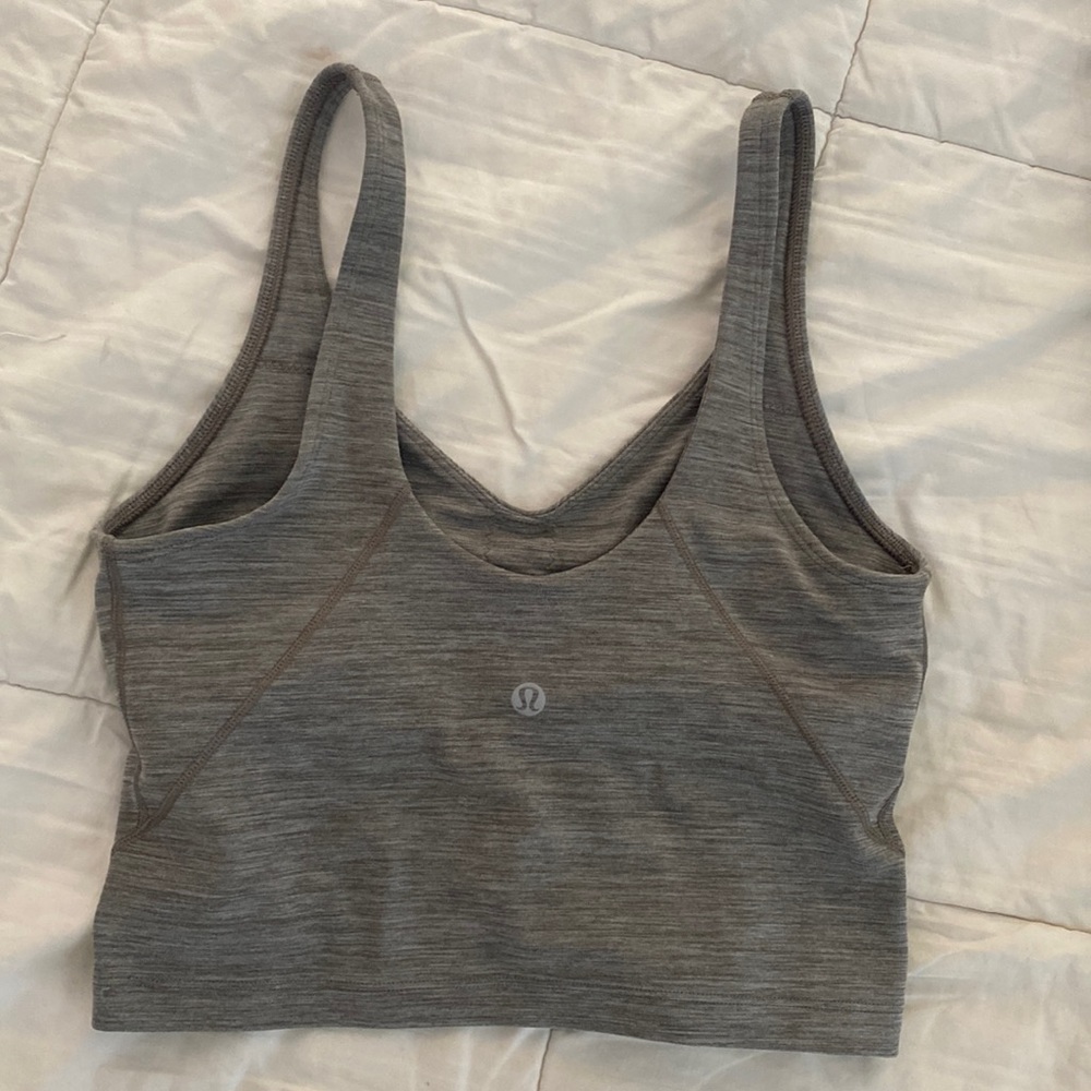 Align crop tank top